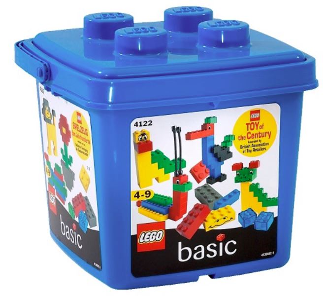 pièce détachée lego 4122 lego classic ensemble de construction de base