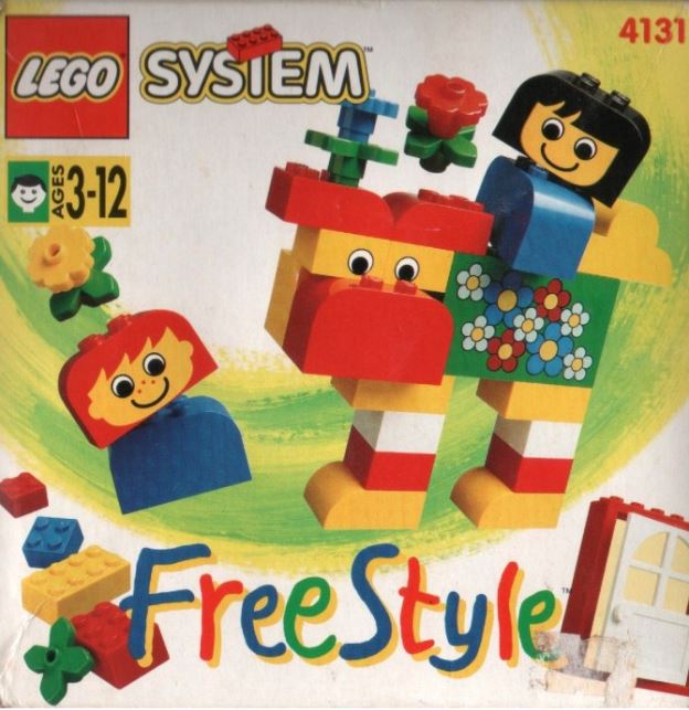 pièce détachée lego 4131 lego freestyle building set #2