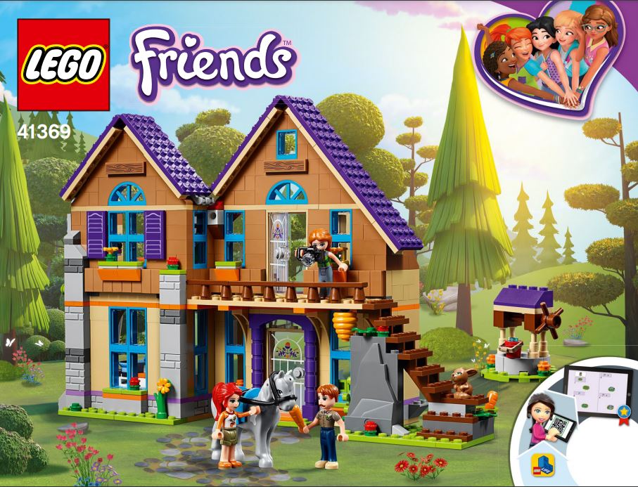 pièce détachée lego 41369 lego Friends la maison de Mia