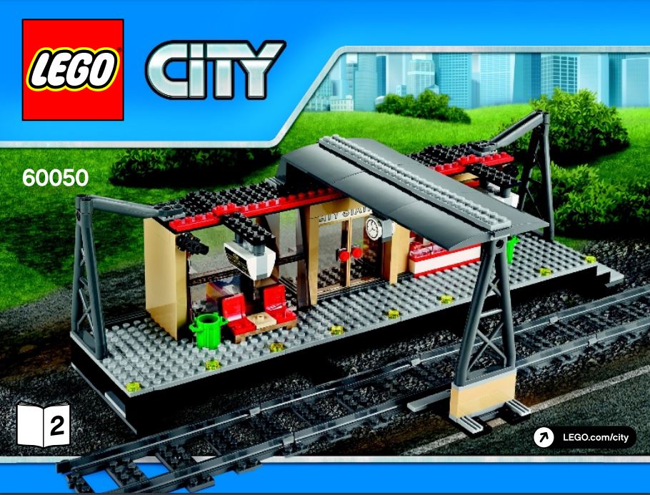 pièce détachée lego 60050 lego city gare train station