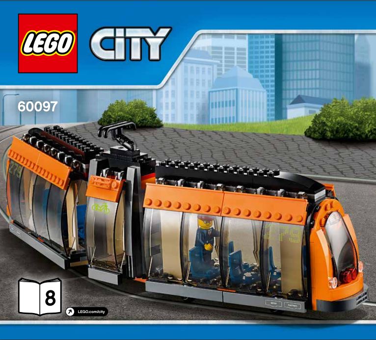 pièce détachée lego 60097 lego city le centre ville