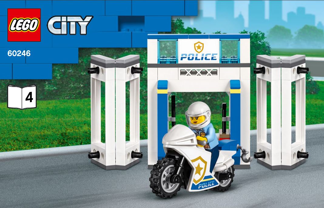 pièce détachée lego 60246 lego city le commissariat de police