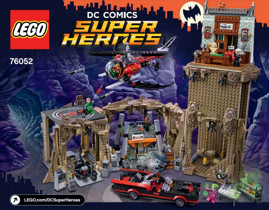 Piece détachée lego 76052 lego dc comics super Heroes Batman la batcave