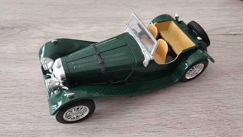 pièce détachée miniature jaguar ss 100 1937 1.18 burago