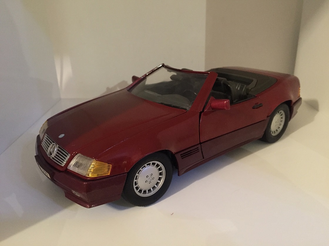 pièce détachée miniature maisto mercedes benz 500 sl 1989 1.18 1.18e 1.18eme