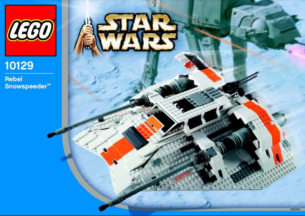 pièce détachée set Lego 10129 Lego star Wars rebel snowspeeder