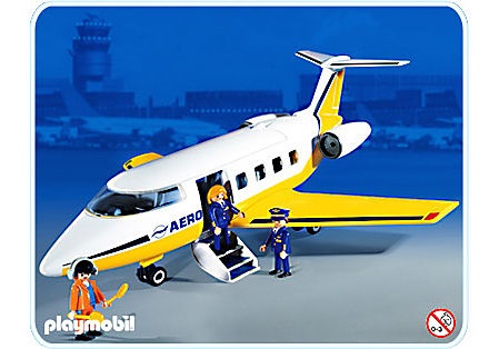 pièce détachée set Playmobil 3185 avion équipage