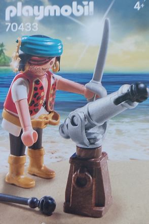 pièce détachée set Playmobil 70433 pirate avec canon