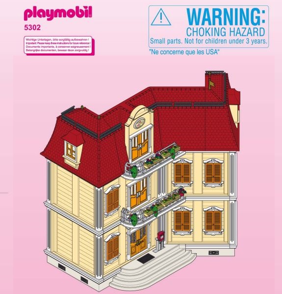 pièce détachée set Playmobil 5302 Maison de ville