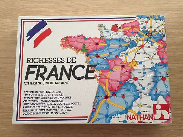 Retrouvez toutes les pièces détachées de votre jeu de société intitulé Richesses de France, un grand jeu de société aux éditions Nathan