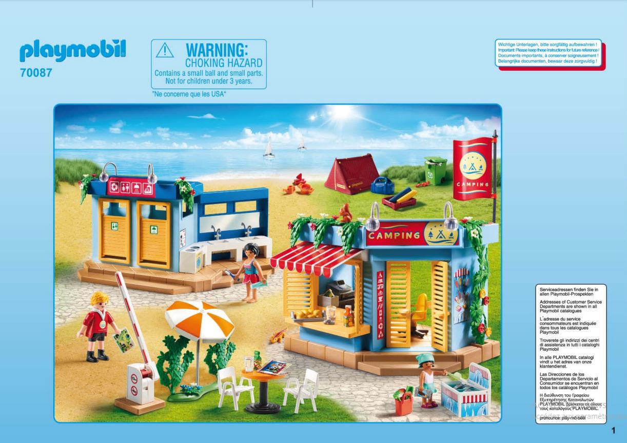 Set Playmobil 70087 Grand Camping