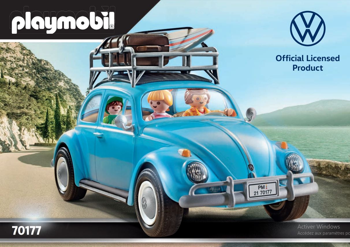 Pièces détachées Set Playmobil 70177 Volkswagen Coccinelle