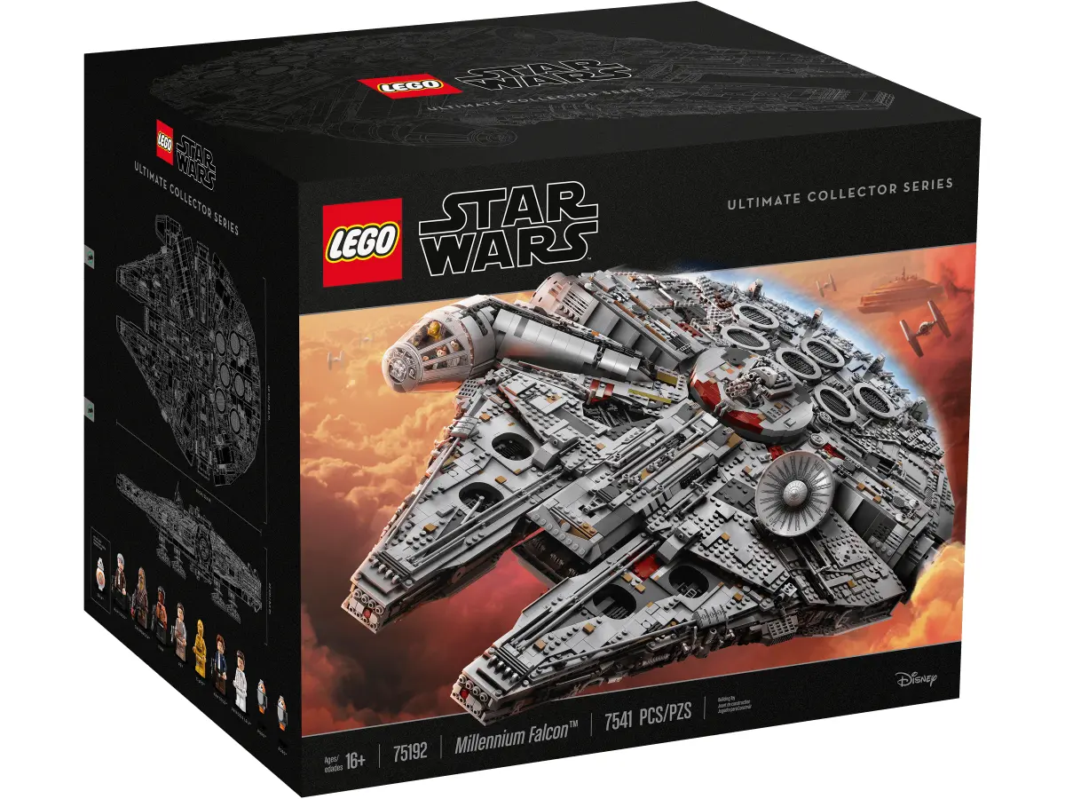 Construisez pas à pas votre Lego Star Wars Millennium Falcon 75192